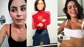 Gepassioneerde Buitenmasturbatiesessie Van Lena Meyer.