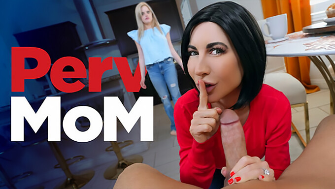 Oral and nipple play in a pervmom trailer