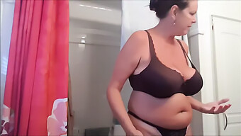 Mature Mom With Natural Big Tits Warns Not To Tell