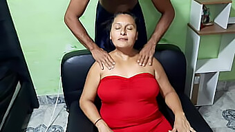 Masajista Amateur Induce Excitación En Su Suegra Durante Una Sesión Caliente