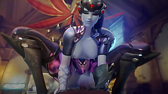 ¡experimenta La Compilación Hentai Definitiva Con Dva, Mercy, Widowmaker, Dick Ride Y Más En Impresionante 3d!