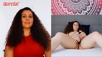 Curvy Brunette Indulges In Solo Masturbation With Close-Up Of Pussy And Vibrator