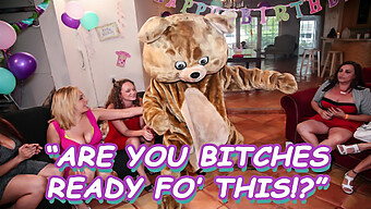 Dancingbear'S Birthday Celebration Turns Into A Wild Group Orgy With Milfs And Bears