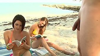 Young And Sexy: Brandi Belle And Her Friends Indulge In Beach-Side Fun