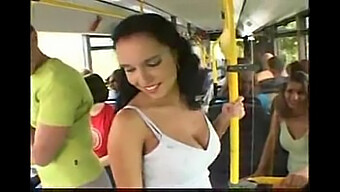 Busty Laura Lion'S Secret Voyeurs On The Bus