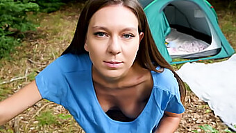 Czech teen's natural breasts on camera