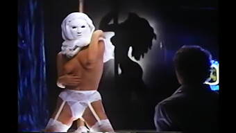 Stripper Performs In Mask, Followed By Choking Tied Man