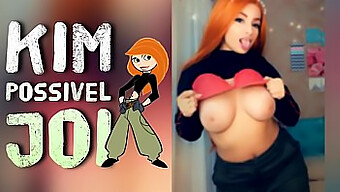 Perintah handjob intens Kim Possible dalam HD dengan payudara besar dan pantat besar