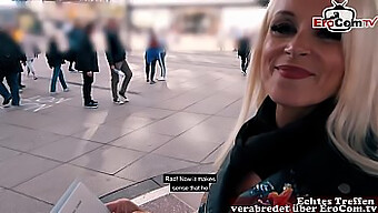 Skinny German Milf Flirts On The Streets For Erocom Casting