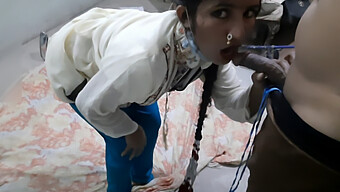 Desi Maid Gives Deepthroat Blowjob In Indian Home