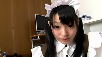 Konoha, A Japanese Maid In A Stunning Costume, Performs A Pov Blowjob