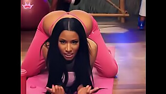 Svůdné Vystoupení Nicki Minaj S Holými Hýžděmi A Vyholenými Genitáliemi.