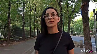 German Amateur Teen Natascha Gets Her First Anal Experience During A Public Casting