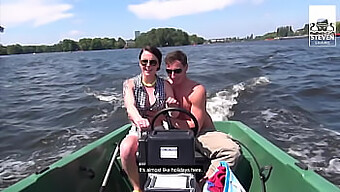 A Steamy 3some On A Sinking Boat In German Pov