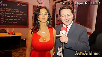 Ava Addams, La Adolescente (18+), Hace Una Mamada Y Juega Con Sus Tetas Para Andrea Diprè